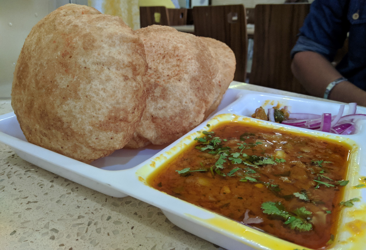 Badami Aloo Puri